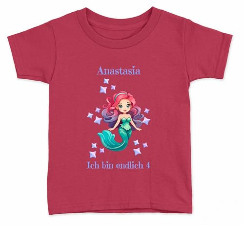 Personalisiertes Bügelbild Meerjungfrau für einen Besonderen Menschen in Ihrem Leben zum selber Aufbügeln mit Wunsch Namen Text Mädchen Frau Unisex Transfer Geburtstag Geschenk