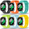 ASDONAL 6 Piezas Correas Compatible con Redmi Watch 5/4, Correa de Recambio para Xiaomi Mi Band 8 Pro, Pulseras Xiaomi Smart Band 8 Pro Hechas de TPU, Longitud Ajustable (6 Colores)
