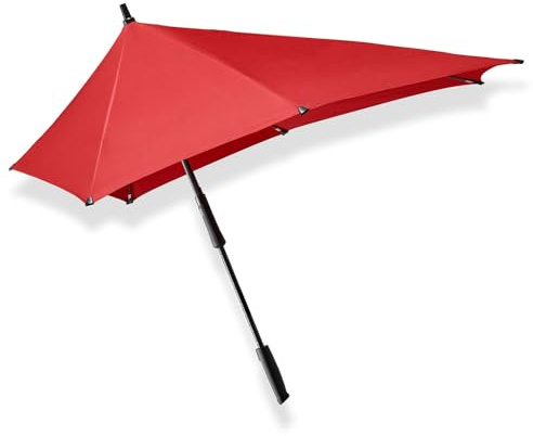 SENZ ° XXL Stick Storm Regenschirm Passion Rot, Rot (passion red)