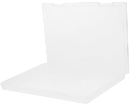 BCOATH Transparente Pp-aufbewahrungsbox Für Dokumente Mit Wasser Und Feuchtigkeitsdichter Versiegelung Zur Aufbewahrung Von Büromaterialien Papieren Fotos Und Zeitschriften Langlebig Und