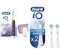 Oral-B iO8 Violet Electric Toothbrush + Oral-B iO Ultimate Clean White Toothbrush Heads x 3