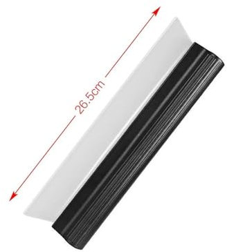 Wischerblätter Kratzfestes weiches Silikon praktischer Rakel Auto-Wrap-Werkzeuge Wasser Fensterwischer Trocknen Reinigen Schaben Filmschaber Zubehör(A)