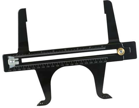 Aramox Brake Reset Measuring Device Comprehensive Measuring Range User -friendly Design Simple Locking Brake Drum Tools for Disc Brems Rotors Mechanics