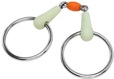 ZJchao Horse Stainless Steel Bit, Stainless Steel, Rubber Horse Mouth Bit With Its User Friendly Design, Equestrian Equipment For Bridle And Tethering Materials Snaffle
