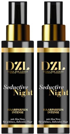 DZL - DUO - Parfum Cheveux Séductive Night – Parfum Cheveux Femme - Notes Orientales, Florales & Vanillées – Sillage Enveloppant & Raffiné - Made in France