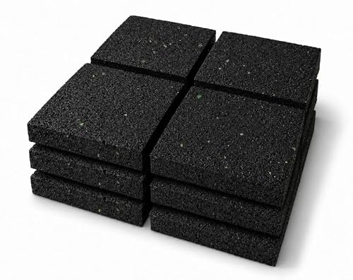 CLARE Premium Schwingungsdämpfer für Waschmaschine & Trockner – rutschfeste Antirutschpads als Waschmaschinenunterlage – weniger Vibrationen, Schleudergeräusche & Verrutschen