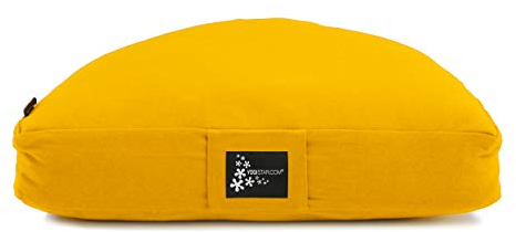 Yogistar Meditationskissen - Halbmond Gelb