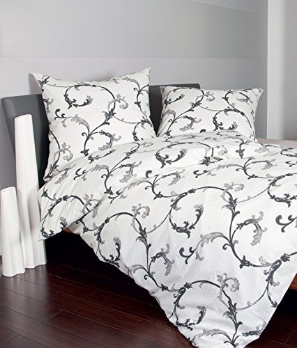 Janine Mako-Soft 2450-08 Tango - Juego de ropa de cama (135 x 200 cm y 80 x 80 cm)