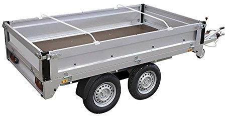 4 Stück Planenbügel 108-146cm Alu Bügel Anhängerplane Anhänger Flachplanenbügel