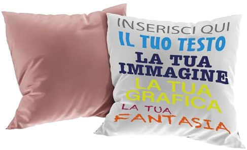 Gruppo Veneziano - cuscino personalizzato 40x40 con imbottitura - cuscino personalizzato con imbottitura - personalizza ora con testi , loghi o immagini - 100% made in italy