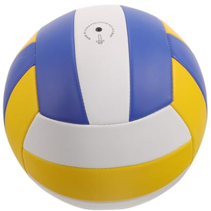 SKISUNO Weicher Volleyball Für Übungssport Strandspielball Mit Robustem Material Sporttrainingsausrüstung Für Indoor-Spiele Weicher Trainingsball Mit Kräftigen Farben