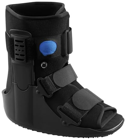 Litglobe Inflatable Walker Boot,Short Walker Fracture Boot,Wa𝐥ker Brace Walking Boots,Orthopaedic Boots for Sprained Ankle,Broken Foot,Foot Pain Recovery,Achilles Tendonitis(M)