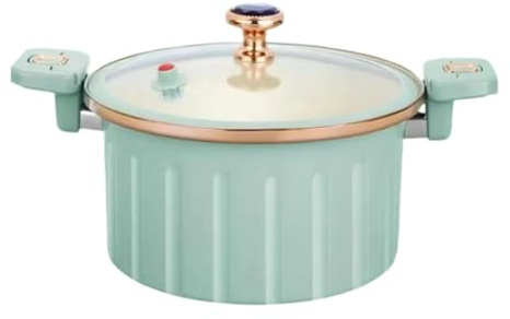 Cacerola Olla de micropresión 10L, utensilios cocina multifuncionales con tapa, olla for estofado a presión, cocción lenta for fideos, sopa pollo