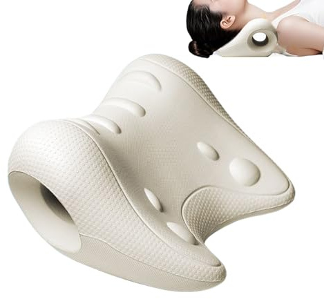 Cuscino Massaggiatore per Collo Rilassante per Spalle a Forma U | Massaggiatori per Colli Cervicali Muscolare, Correzione Posturale, Comfort Ideale per Casa e Viaggi