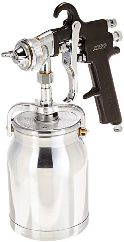Astro Pneumatic Tool Tool AS7SP Spray Gun with Cup - Black Handle - 1.8mm Nozzle