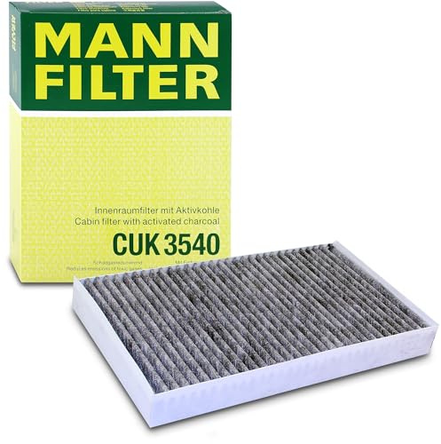 MANN-FILTER CUK 3540 Filtro aria cabina - Filtro Antipolline con Carbonio attivato - per Autovetture + veicoli commeriali