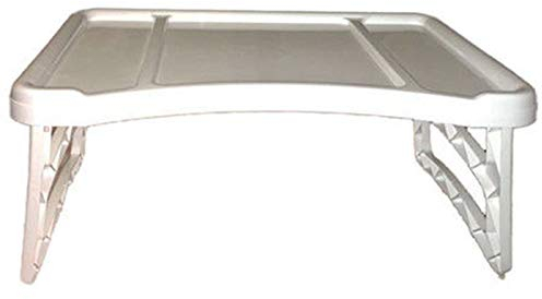 Plateau de lit pliable blanc en plastique