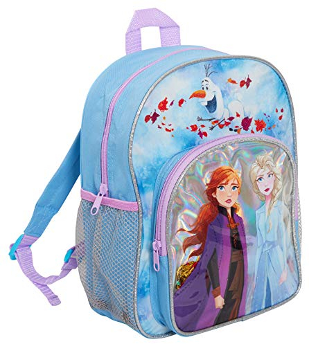 Disney® Official Frozen 2 Backpack for Girls with Elsa & Anna Into The Unknown School Nursery Travel Rucksack Lunch Bag