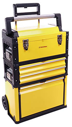 Kastor Chariot à outils en métal 3 pièces 72 x 49 x 23 cm