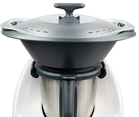mixcover Thermo-Griff für Varoma oder Dampfgardeckel passend für Thermomix TM7 TM6 TM5 TM31 TM Friend Silvercrest Monsieur Cuisine Bosch Cookit und viele mehr