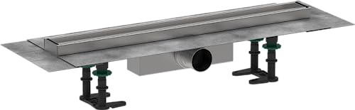hansgrohe 56175000 RainDrain Compact Duschrinne 600 befliesbar für Standardinstallation Komplettset