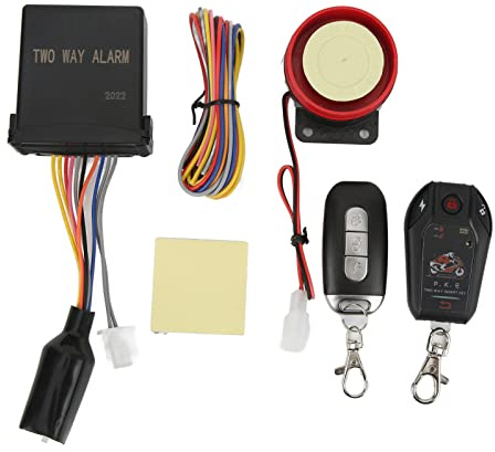 Motorrad-2-Wege-Alarmsystem Mit Anti-Hijacking, Fernstart-Kit, PKE-Zugang, Automatischer Sperre/Entriegelung Für Roller-ATV