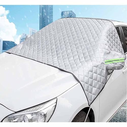 CutuLi Frontscheibenabdeckung Winter für Mercedes Sprinter 2019-2023, Faltbare Windschutzscheibenabdeckung Die Gegen Schnee EIS Frost Zubehör