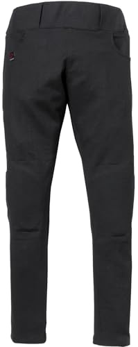 Black Premium Ladies Stretch Motorcycle Leggings UK 12 Black (Long Leg)