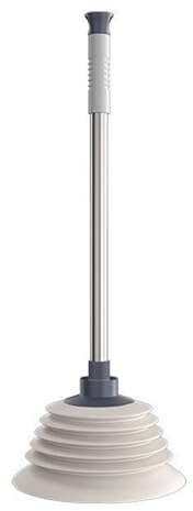 Pömpel Abfluss Gummi, Pümpel Saugglocke Abfluss Waschbecken 160mm Groß, Perfekter Abflussreiniger, für Sauber Toilette Badewanne oder Waschbecken verstopfte Rohre Werkzeug