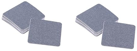 Mikikit 20pcs Washer Vibration Mats for Washing Machine Non-skid Foot Pads Walk Pads for Washer for Laundry Use