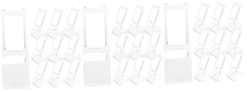 PACKOVE 30stücke Teiliges Armband-display Uhren Und Schmuck Robuster Transparenter Aufsteller Für Elegante Präsentation Geschäften Hause Für Fotografie Von Schmuckstücken