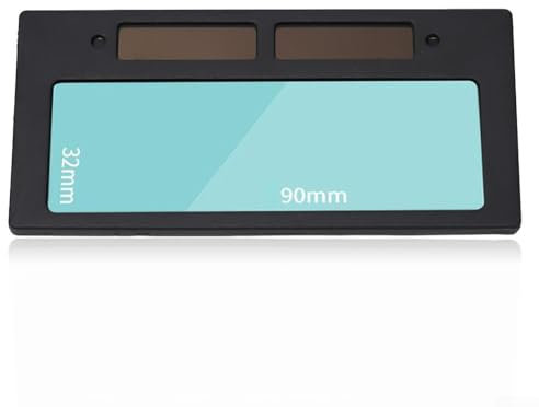 NEIQIUWING Gafas solares de protección ocular con función de marcado automático y tecnología de atenuación rápida, vienen con 5 películas protectoras adicionales (B)