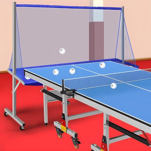 Rete di Cattura Professionale per Palline da Ping Pong Rete per Tavolo da Ping Pong Rete per Ping Pong per Qualsiasi Campo da Allenamento da Tavolo Raccoglitore di Rete per Palline da P, Silver