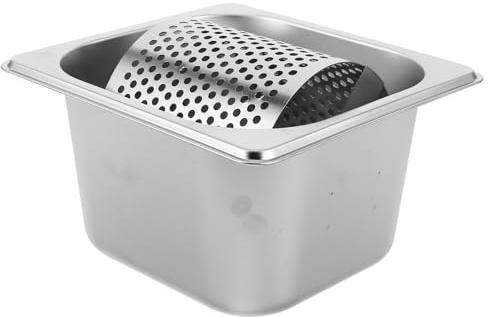 DECORNIJIA Edelstahl Butterroller 1,8 L mit Ständer Butterspender für Hamburger Brot Gebäck Gleichmäßiges Bestreichen Langlebiges Küchenwerkzeug für Grill Backen