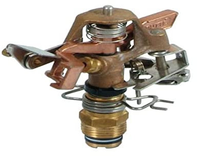 Boutt 0103874 CS1 - Irrigatore a settori, in metallo, 15 x 21