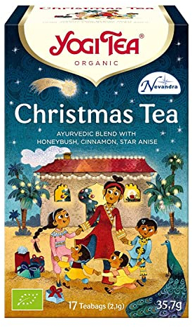 Yogi Tea Biologico Tè natalizio 17 Bustine di Tè, 35,7 g