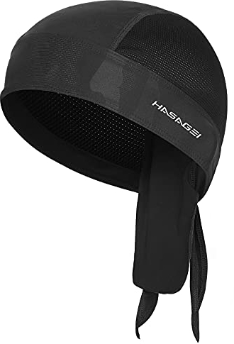 HASAGEI Sports Bandana Cap, Biker Bandana Cap, Kopftuch Herrem Damen, Sommermütze Fahrradmütze, Elastizität Atmungsaktiv Schweißableitender Quick Dry Kopfbedeckung