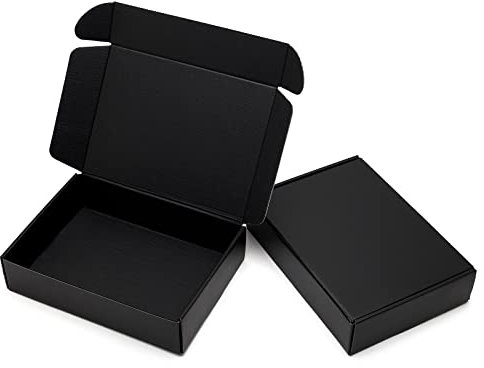 Timirog Versandkartons aus Wellpappe, 29,5 x 21,6 x 5,1 cm, Briefgröße, 25 Stück, Versandkartons aus Wellpappe für kleine Unternehmen, Literatur-Versandtaschen zum Verpacken von Bildern, Büchern,