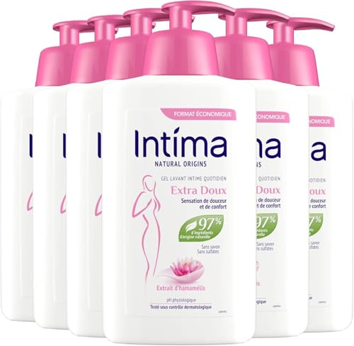 Intima Natural Origins - Gel Extra Doux - 6x500 ml
