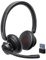 Cuffie Wireless con Microfono – Cuffie Bluetooth V5.3 &USB Dongle con Cancellazione del Rumore AI & Disattivazione, 30 Ore di Riproduzione, Laptop per Telefoni Cellulari/Skype/Call Center/Ufficio