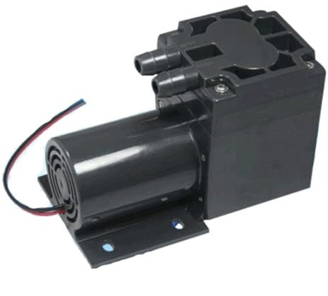 DC Electric Diaphragm Micro Air Pump 12v 24v 150kpa 60L/min Mini Air Compressor (Size : 12V)