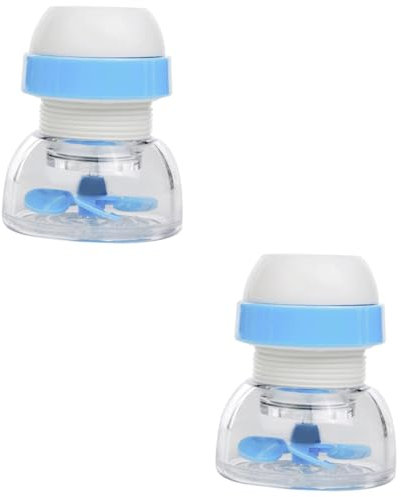 VILLFUL 2 Boquillas De Filtro Para Rociadores De 360 ​​Grados, Boquilla Para Grifo De Cocina, Extensión De Grifo, Boquilla De Filtro, Boquilla A Prueba De Salpicaduras, Rociador De Grifo,