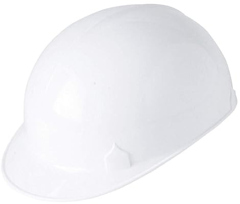 Jackson Safety Lightweight C10 Bump Cap with Face Shield Attachment, For Minor Bumps, 4 Point Injection System with Absorbent Brow Pad, White (Case of 12), 20186, 8 Ounces