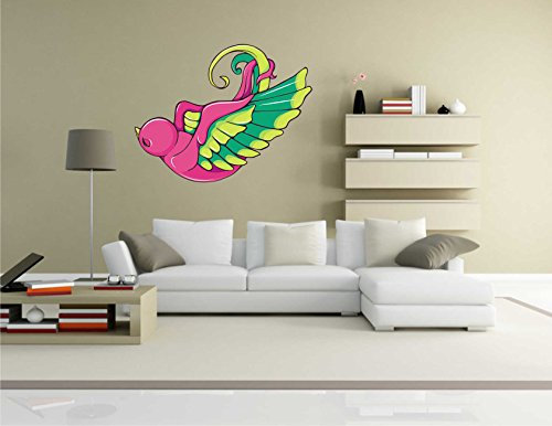INDIGOS Wandtattoo, Bunt