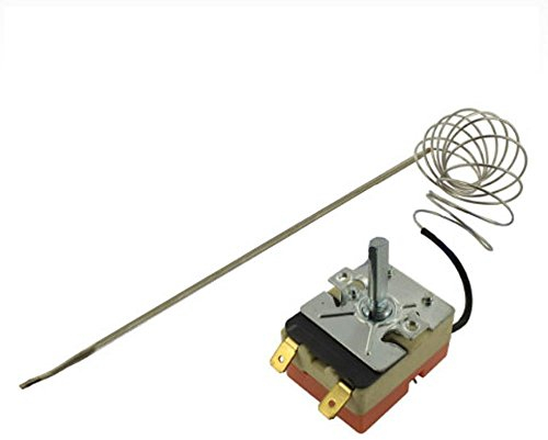 Spares2go universel four cuisinière Thermostat unité avec de longs Capliiary (50–250 degrés C)