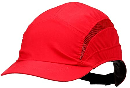 3M Anstoßkappe Rot, Mat. innen ABS, Außenmaterial ABS, mit Schweißband