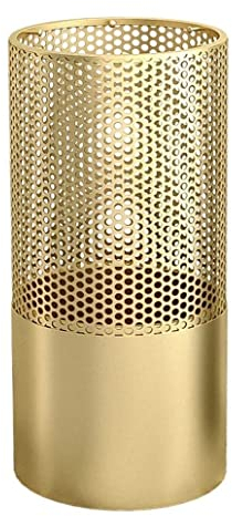 Regenschirmständer Regenschirmständer Aus Eisen, Nordisches Licht, Luxus, Metallfarbe, Nach Der Tür, Regenschirmhalter, Lagerregal, Büro, Zuhause, Regenschirmfass Schirmständer ( Color : B-gold , Size