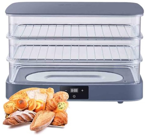 Macchina per lievitare l'impasto di grande capacità, con Pannello Touch,tempistica e temperatura regolabili,utilizzata per preparare il pane,panini al vapore