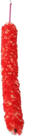 Milisten Flötenreinigungsbürste in Rot Langlebig und Formstabil aus Nylon zur Gründlichen Reinigung Praktisches Reinigungszubehör der Innenkammer der Flöte