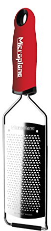 Microplane Gourmet Serie rallador de Fine, Rojo